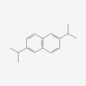 Chemical structure of 2,6-Diisopropylnaphthalene
