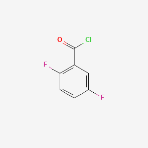 Chemical structure of 2,5-Difluorobenzoyl Chloride
