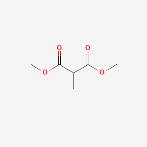 Chemical structure of Dimethyl methylmalonate
