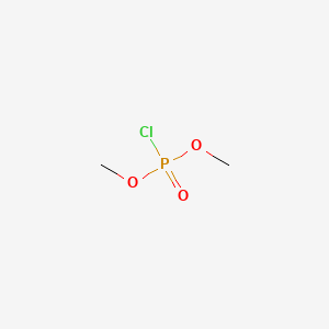 Chemical structure of Dimethyl Phosphorochloridate