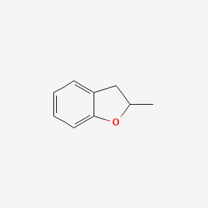 Chemical structure of 2,3-Dihydro-2-methylbenzofuran