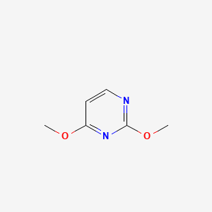 Chemical structure of 2,4-Dimethoxypyrimidine