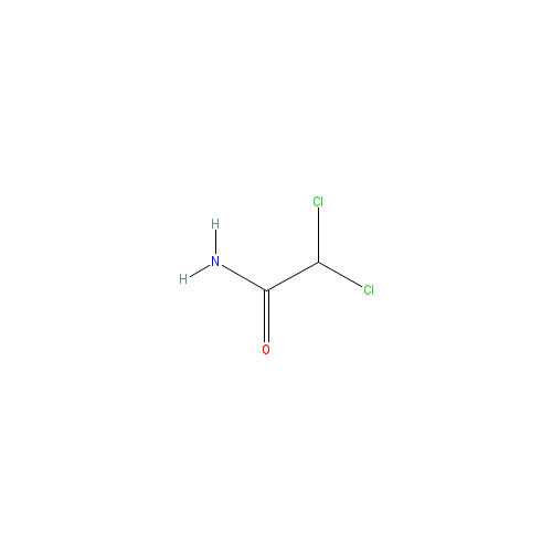 Chemical structure of 2,2-Dichloroacetamide