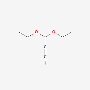 Chemical structure of 3,3-Diethoxypropyne