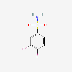 Chemical structure of 3,4-Difluorobenzenesulfonamide