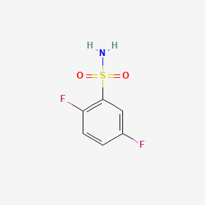 Chemical structure of 2,5-Difluorobenzenesulfonamide