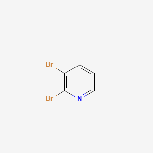 Chemical structure of 2,3-Dibromopyridine