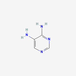 Chemical structure of 4,5-Diaminopyrimidine