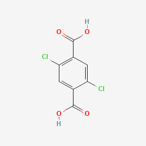 Chemical structure of 2,5-Dichloroterephthalic Acid