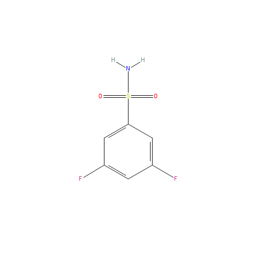 Chemical structure of 3,5-Difluorobenzenesulfonamide