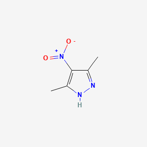 Chemical structure of 3,5-Dimethyl-4-nitropyrazole
