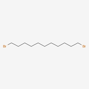 Chemical structure of 1,11-Dibromoundecane