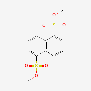 Chemical structure of Dimethyl 1,5-Naphthalenedisulfonate
