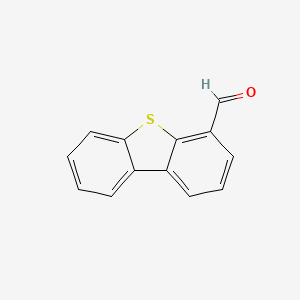 Chemical structure of Dibenzo[b,d]thiophene-4-carbaldehyde