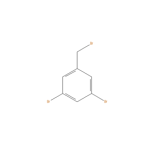 Chemical structure of 3,5-Dibromobenzyl Bromide
