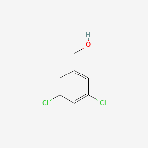 Chemical structure of 3,5-Dichlorobenzyl alcohol
