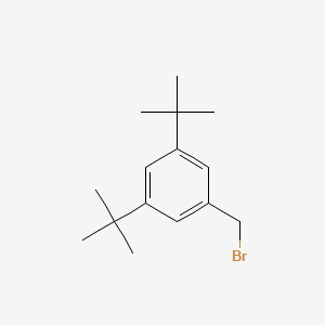 Chemical structure of 3,5-Di-tert-butylbenzyl bromide