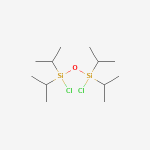 Chemical structure of 1,3-Dichlorotetraisopropyldisiloxane