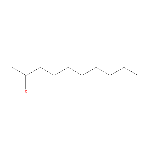 Chemical structure of 2-Decanone