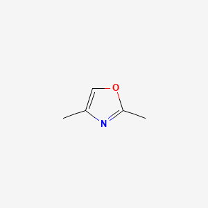 Chemical structure of 2,4-Dimethyloxazole