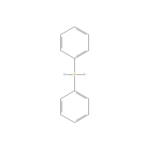 Chemical structure of Diphenylsilane