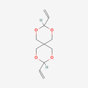 Chemical structure of 3,9-Divinyl-2,4,8,10-tetraoxaspiro[5.5]undecane