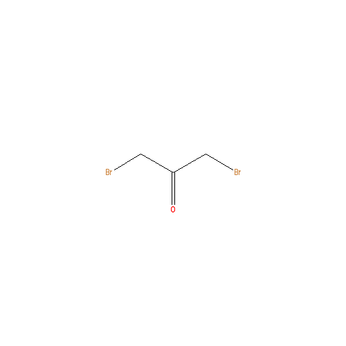 Chemical structure of 1,3-Dibromoacetone