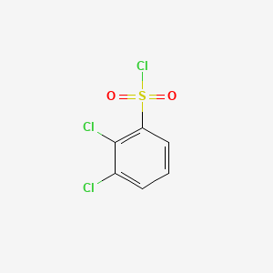 Chemical structure of 2,3-Dichlorobenzenesulfonyl chloride
