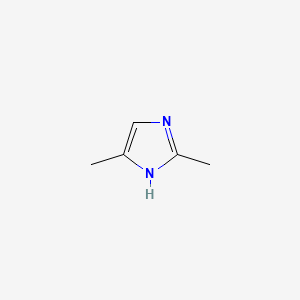 Chemical structure of 2,4-Dimethylimidazole