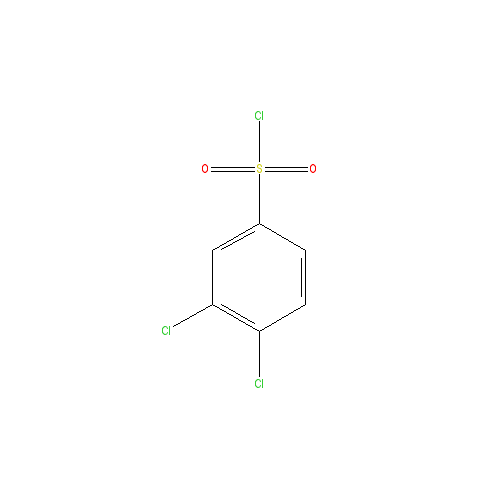 Chemical structure of 3,4-Dichlorobenzenesulfonyl chloride