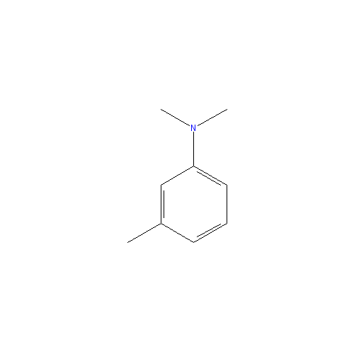 Chemical structure of N,N-Dimethyl-m-toluidine