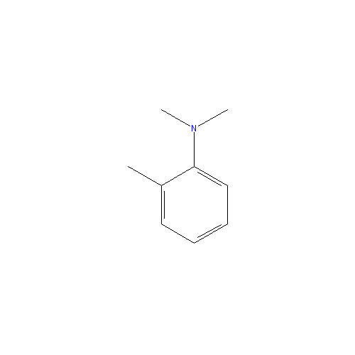 Chemical structure of N,N-Dimethyl-o-toluidine