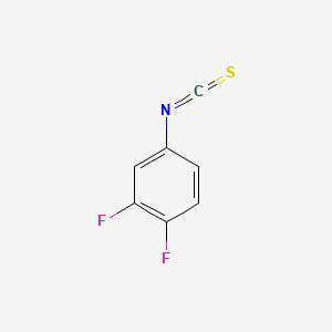 Chemical structure of 3,4-Difluorophenyl Isothiocyanate