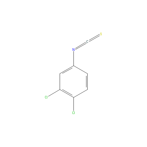 Chemical structure of 3,4-Dichlorophenyl Isothiocyanate