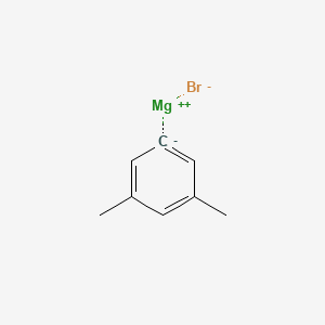 Chemical structure of 3,5-Dimethylphenylmagnesium bromide