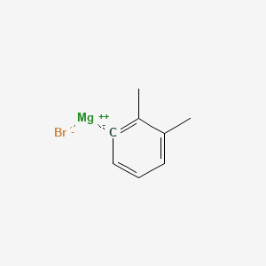 Chemical structure of 2,3-Dimethylphenylmagnesium bromide