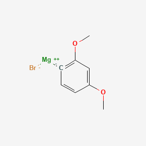 Chemical structure of 2,4-Dimethoxyphenylmagnesium bromide solution