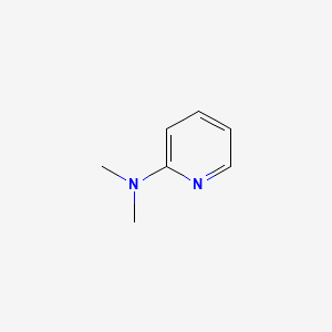 Chemical structure of 2-Dimethylaminopyridine