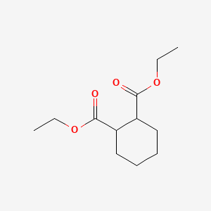 Chemical structure of Diethyl 1,2-Cyclohexanedicarboxylate