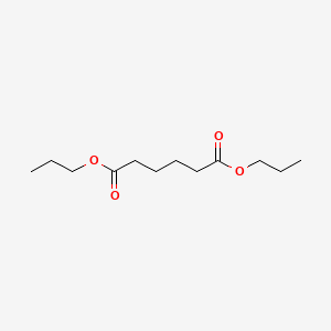 Chemical structure of Dipropyl Adipate