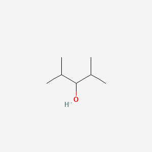 Chemical structure of 2,4-Dimethyl-3-pentanol