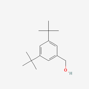 Chemical structure of 3,5-Di-tert-butylbenzyl Alcohol