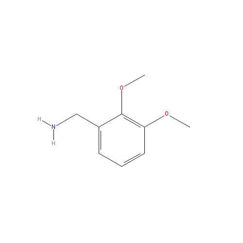 Chemical structure of 2,3-Dimethoxybenzylamine