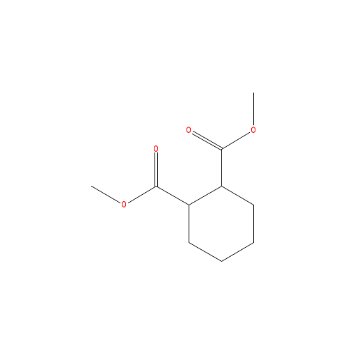 Chemical structure of Dimethyl trans-1,2-Cyclohexanedicarboxylate