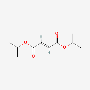 Chemical structure of Diisopropyl Fumarate