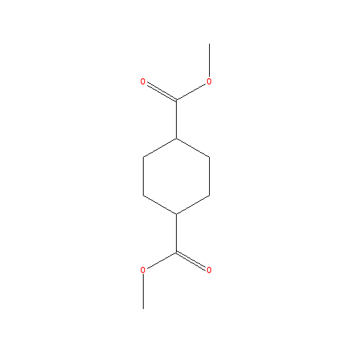 Chemical structure of Dimethyl 1,4-cyclohexanedicarboxylate