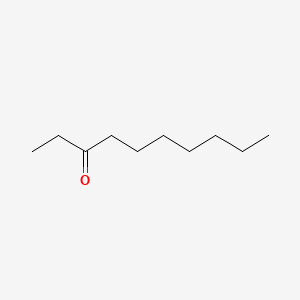 Chemical structure of 3-Decanone