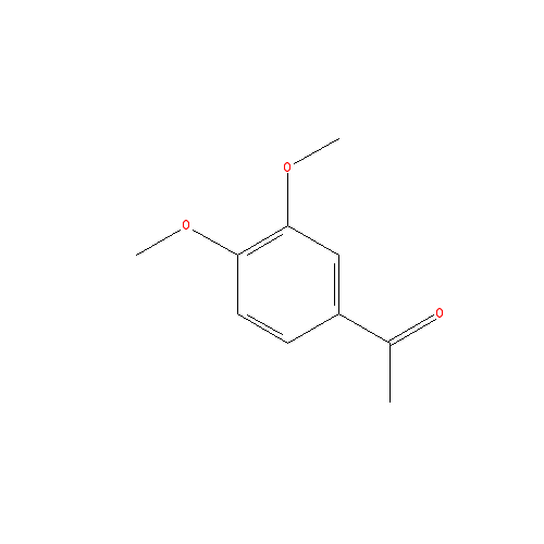 Chemical structure of 3',4'-Dimethoxyacetophenone