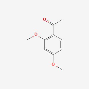 Chemical structure of 2',4'-Dimethoxyacetophenone