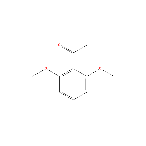 Chemical structure of 2',6'-Dimethoxyacetophenone